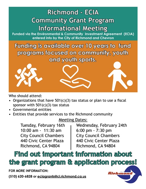 ECIA GRANT PROGRAM FLYER